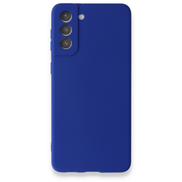 Samsung S21 Fe Silikon Kapak Mavi